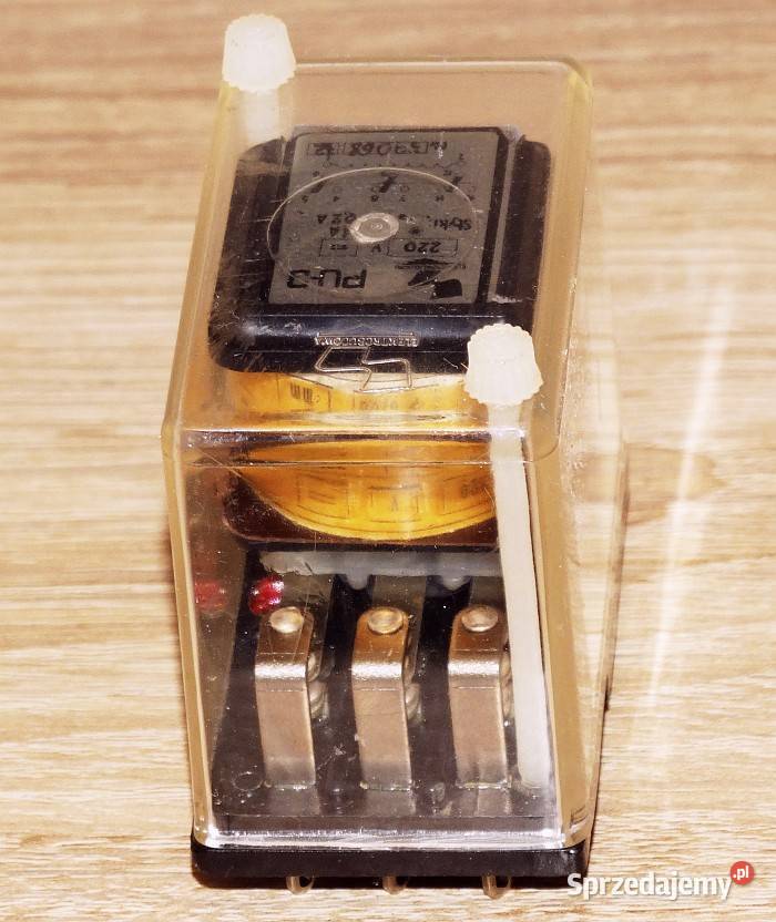 Przekaźnik PU3 ELEKTROBUDOWA 4 A 250 VAC cewka śląskie Gliwice sprzedam