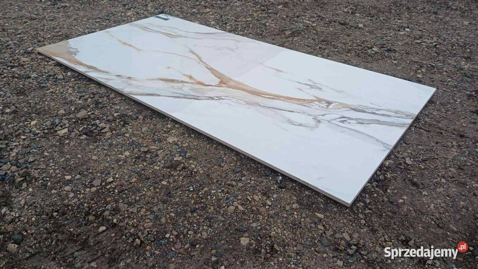 F CALACATTA GOLD POLER 60X120 Gl 69 m2 Płytki podłogowe mazowieckie Raszyn