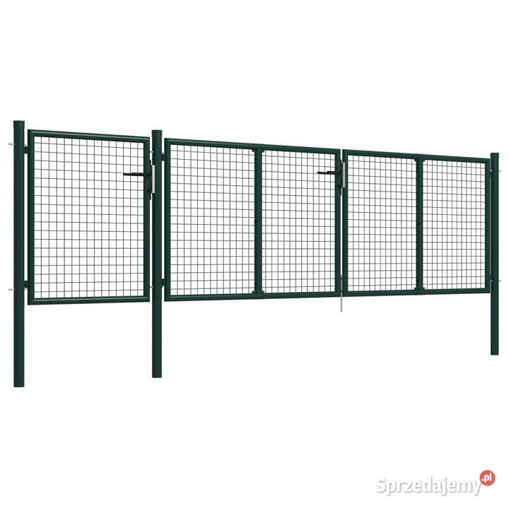 vidaXL Brama ogrodzeniowa stalowa 400 x 100 Warszawa