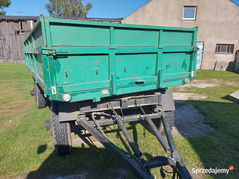 Przyczepa rolnicza Autosan D50 6 Ton Sztywna Wylatowo
