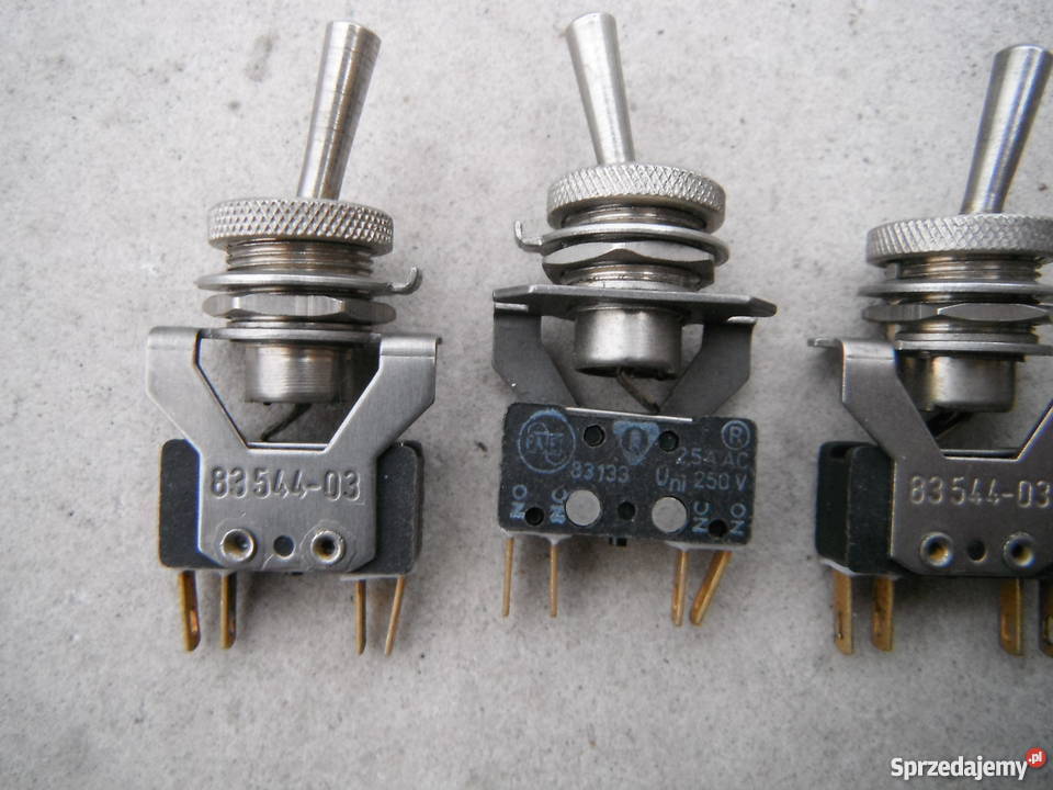 Przełącznik miniaturowy 8354403 Nowe 250V 25A mazowieckie Chlewiska