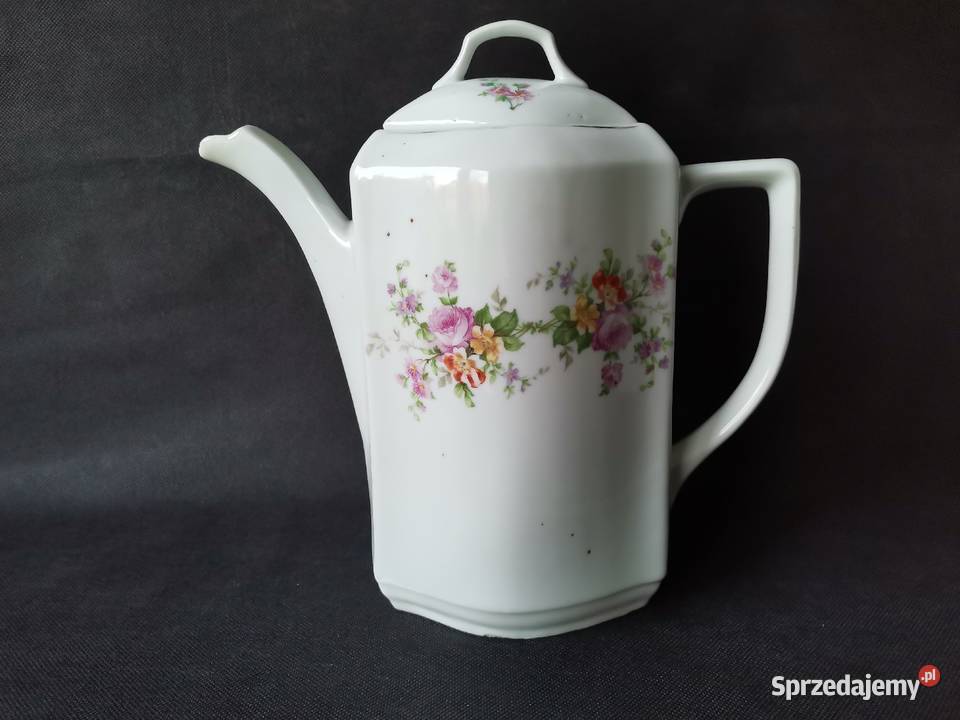 Stary przedwojenny dzbanek porcelana Śląska śląskie Katowice