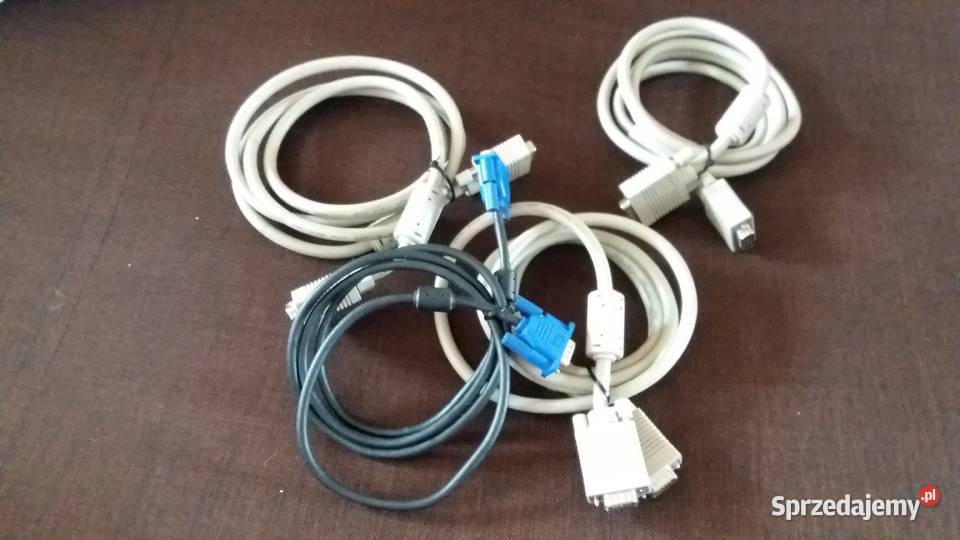 Kabel monitor komputer VGA Gdańsk sprzedam