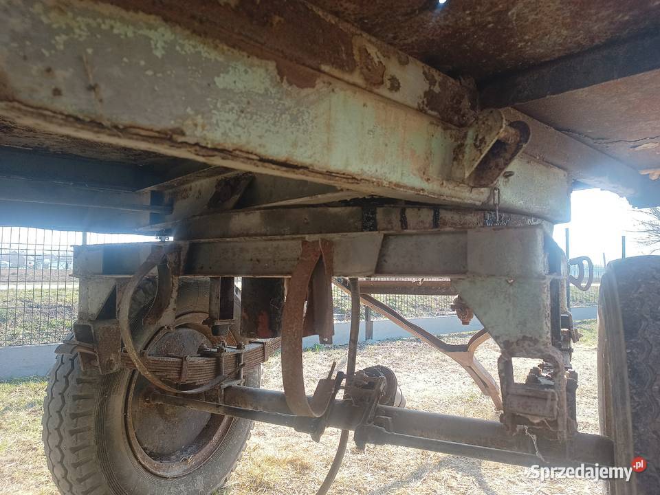 Przyczepa rolnicza dwuosiowa wywrotka sprzedam