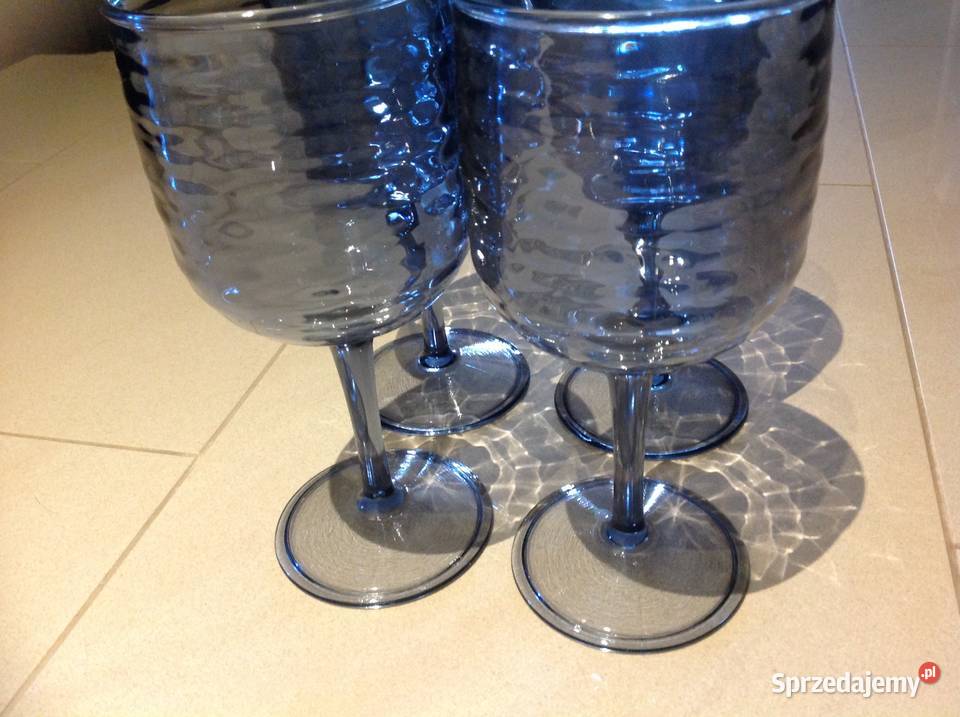 Piękne Duże Kielichy Home do Wody 4 j nowe Nowa Sól