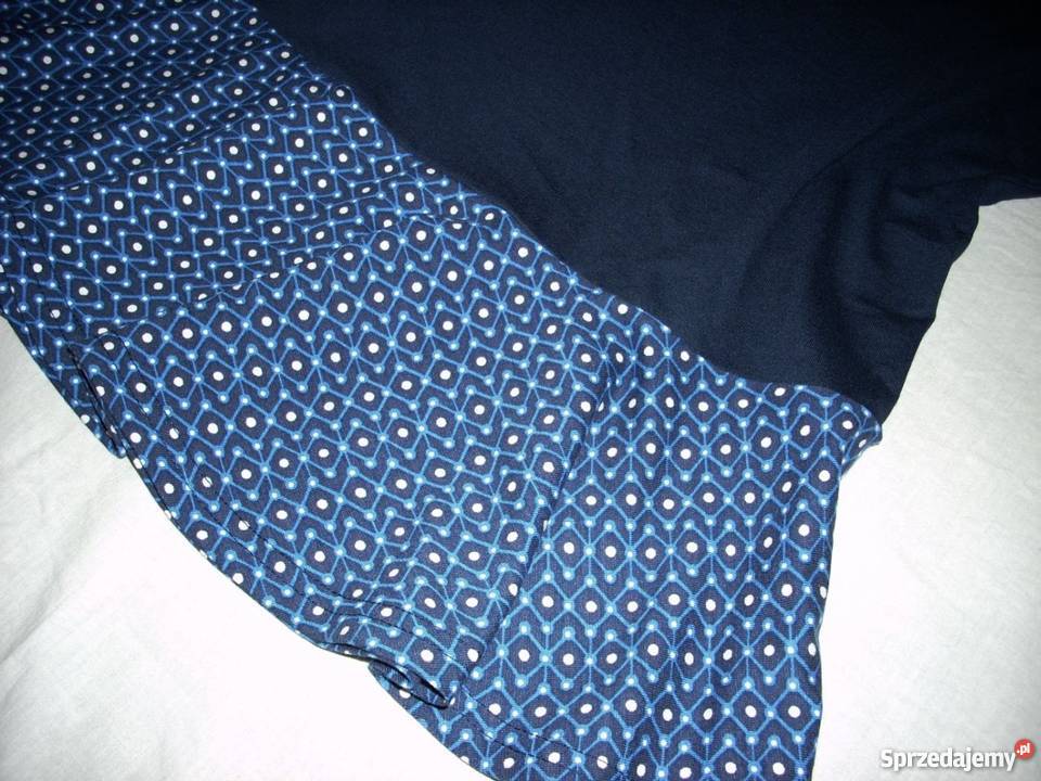 ORSAY bluzka tunika NOWA łączona granat 38 M Nowy Sącz