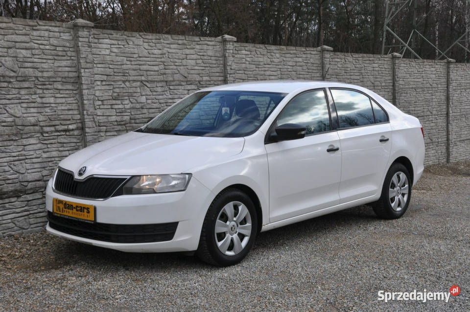 koda RAPID 12 TSI 90 Krajowa Zadbana Klima śląskie Dąbrowa Górnicza