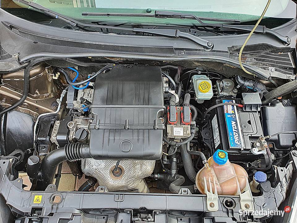 FIAT PUNTO 14 BENZYNA 2009 I WŁAŚCICIEL komputer pokładowy Łęg Tarnowski