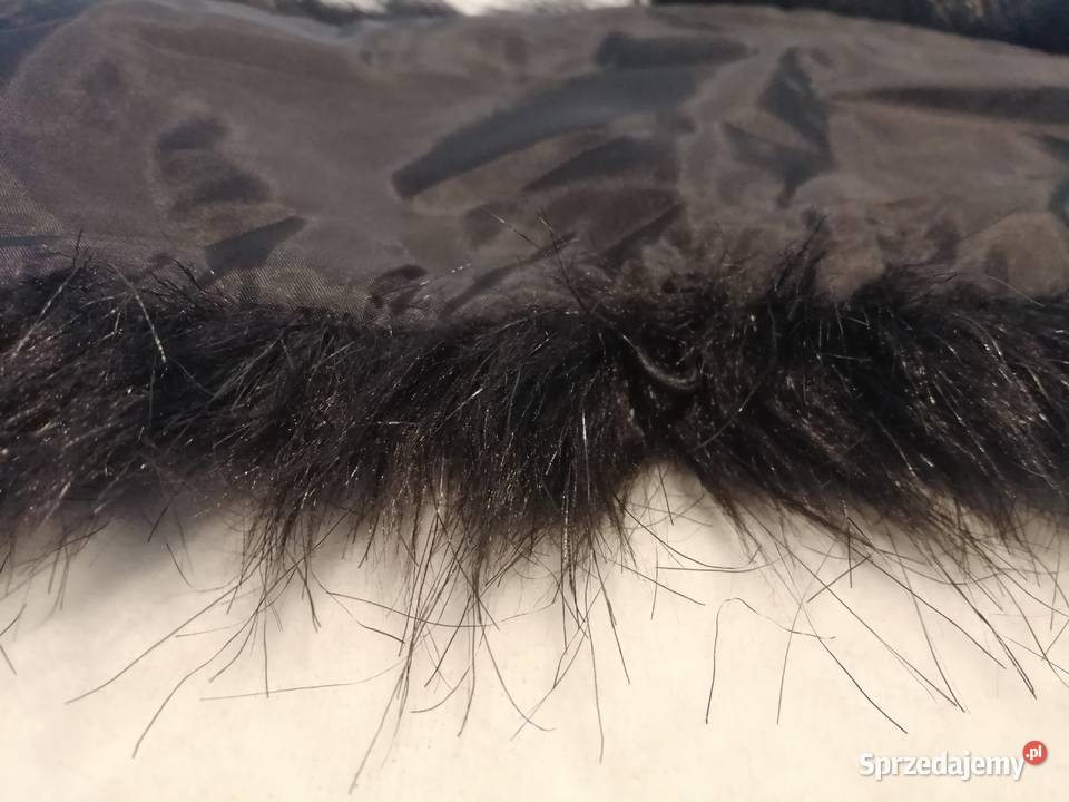 Przypinka do kurtki płaszcza futerko 10x52 Moda i Styl Czeladź