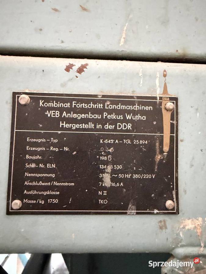 Petkus K545 Pozostałe świętokrzyskie