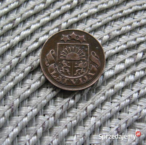 Łotwa 1 Santim 1924r wielkopolskie