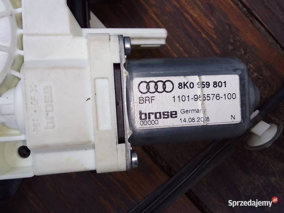 Mechanizm opuszczania szyby Audi B8 LP Tarnów sprzedam