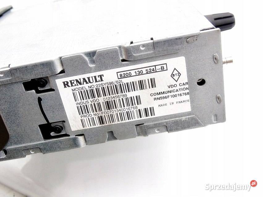 NAWIGACJA RENAULT LAGUNA II śląskie Sosnowiec