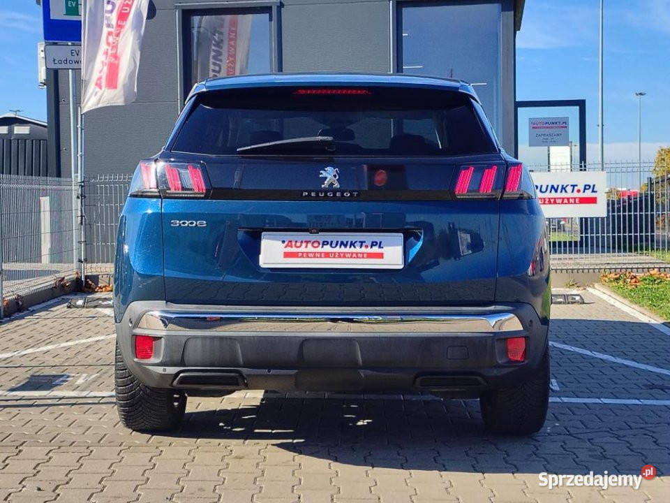 Peugeot 3008 2022r FV23 Automat Kamera Tempomat 101940km Poznań