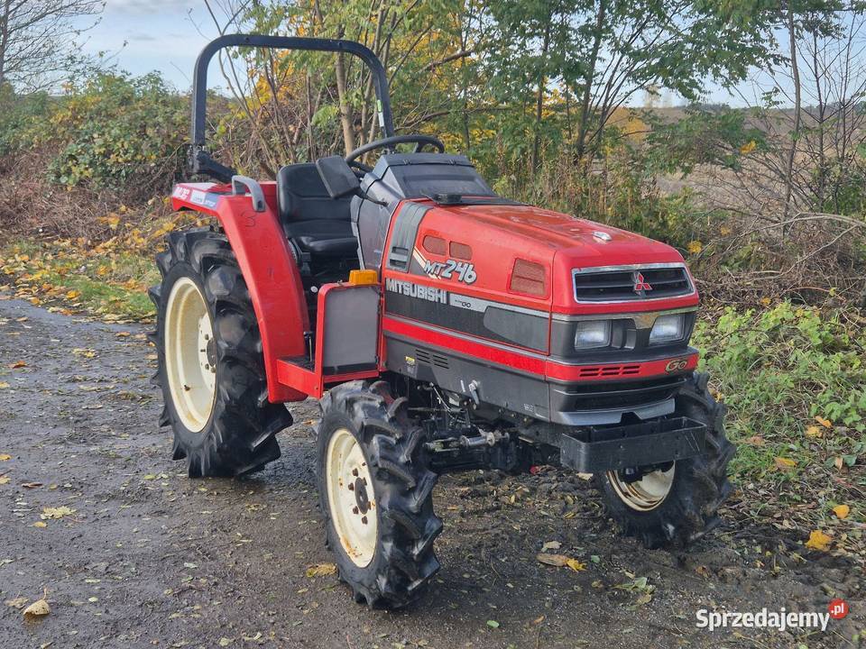 Traktorek MITSUBISHI MT246D 24 44 Wspomaganie Małuszyn sprzedam