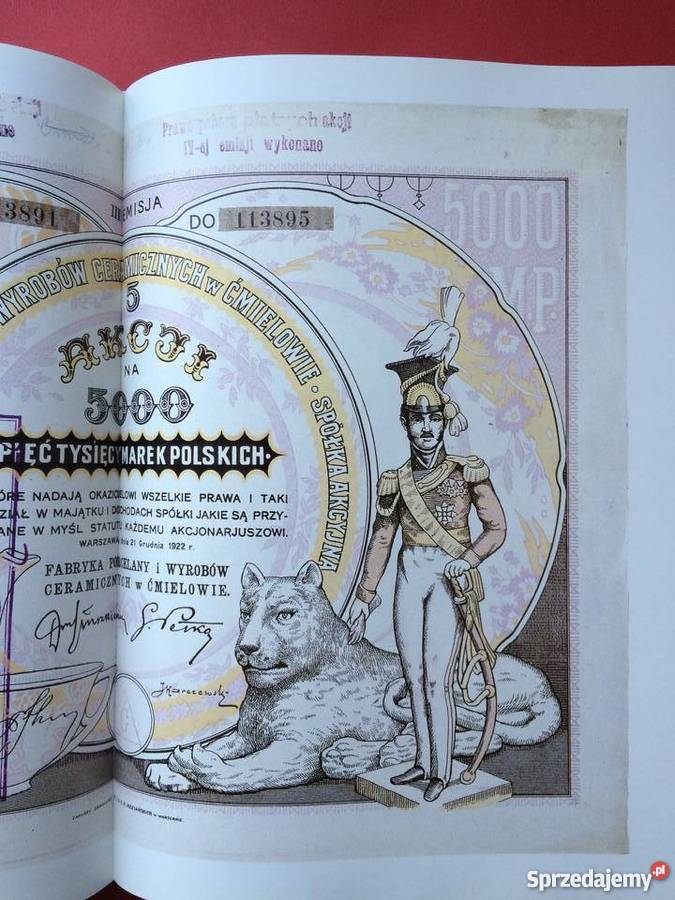 32 Polskie papiery wartościowe sprzedam