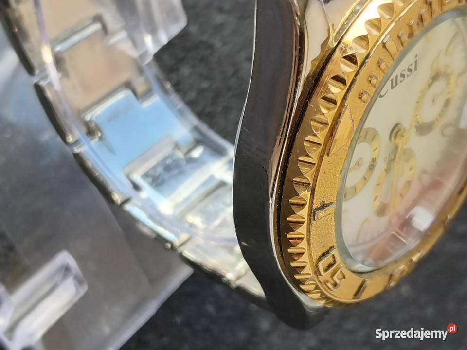 Zegarek męski Cussi kwarcowy prawie nowy 42mm Wagowo