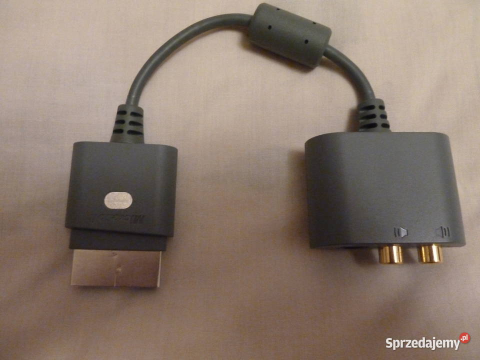 kabel adapter audio do konsoli do gier Xbox 360 Pozostałe Akcesoria (Laptop/PC) Warszawa