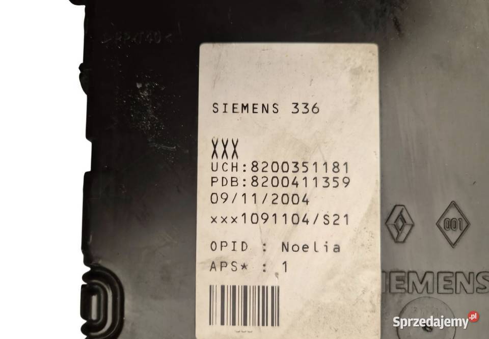 SKRZYNKA MODUŁ BSI RENAULT MEGANE II UCH Działoszyce