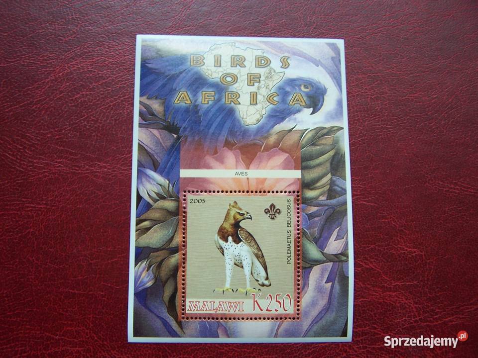 Malawi 2005 MNH Fauna Ptaki Afryki 1 Tychy sprzedam