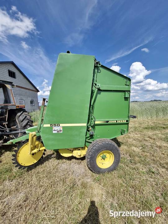 Prasa john deere 550 John Deere łódzkie Mąkolice