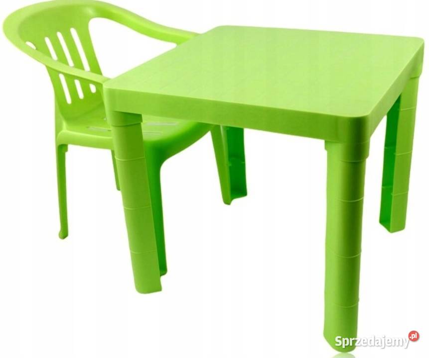 Stolik dzieci ZIELONY lubelskie sprzedam