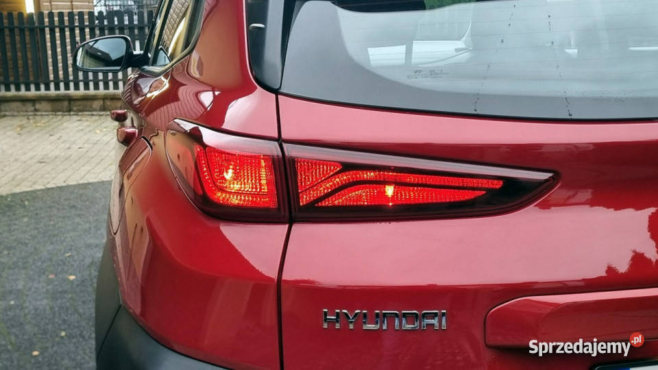 Hyundai Kona Turbo Kamera Cofania Apple CarPlay Zarejestrowany w Polsce Płońsk