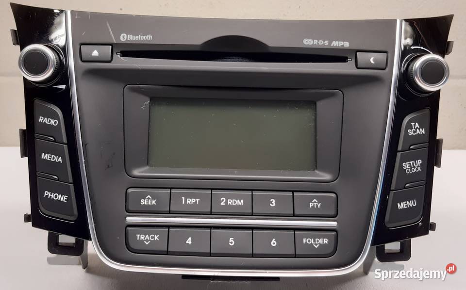 RADIO CD FABRYCZNE HYUNDAI I30 II 96170A6200GU Mielęcin sprzedam