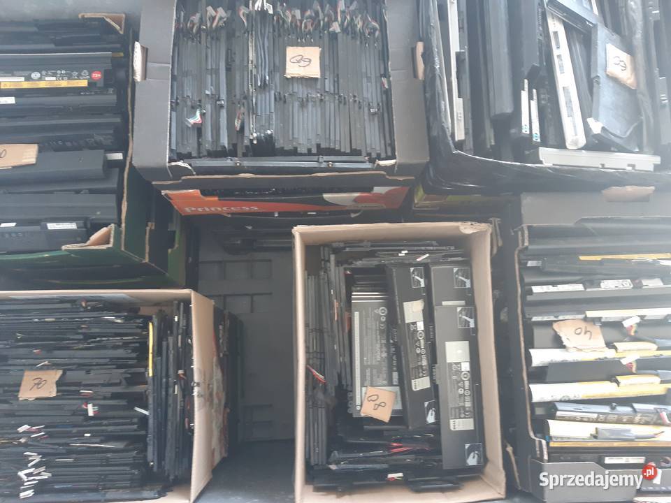baterie do laptopów różne modele wielkopolskie Ostrzeszów