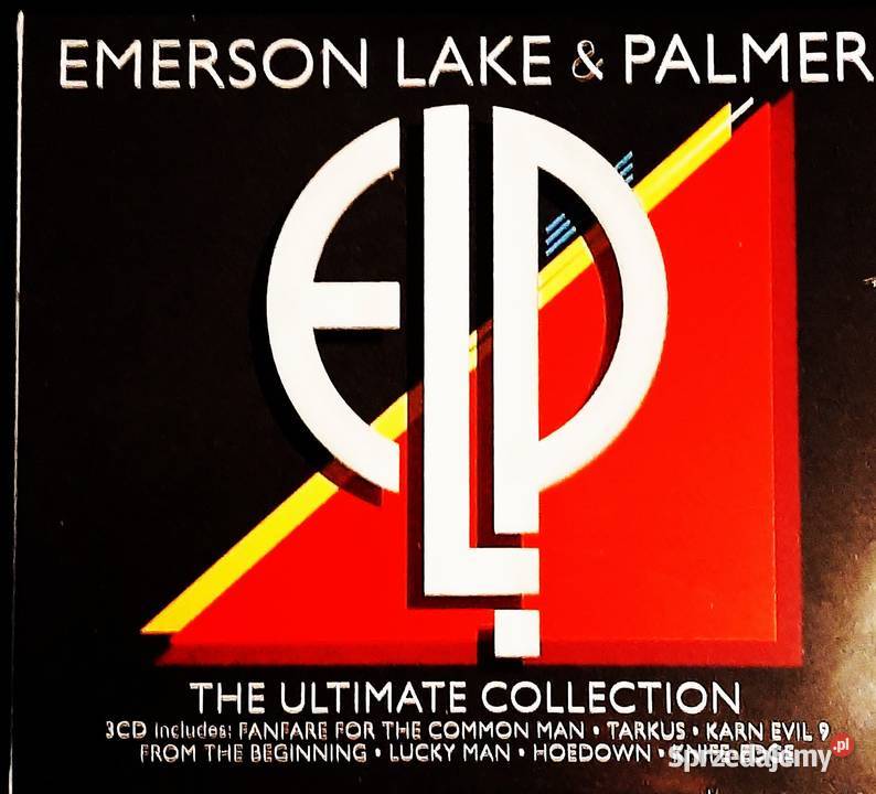 Znakomity Potrójny Album CD EMERSON LAKE PALMER elektroniczna Płyty i kasety Katowice
