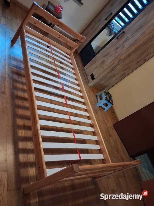 Łozko drewniane sosnowe lubuskie Krosno Odrzańskie