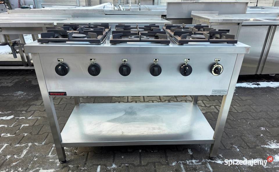Kuchnia Gazowa 6 Palnikowa KROMET 36 kW MN Nowe Skalmierzyce