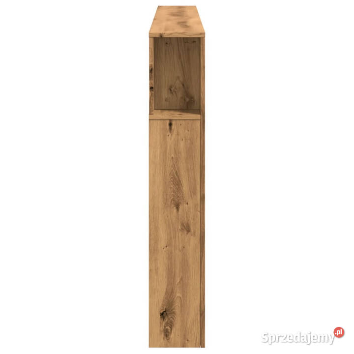 Wezgłowie łóżka z LED dąb artisan 200x185x1035 Warszawa
