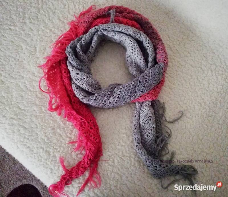Szal ombre Rękodzieło NOWY Skarżysko-Kamienna