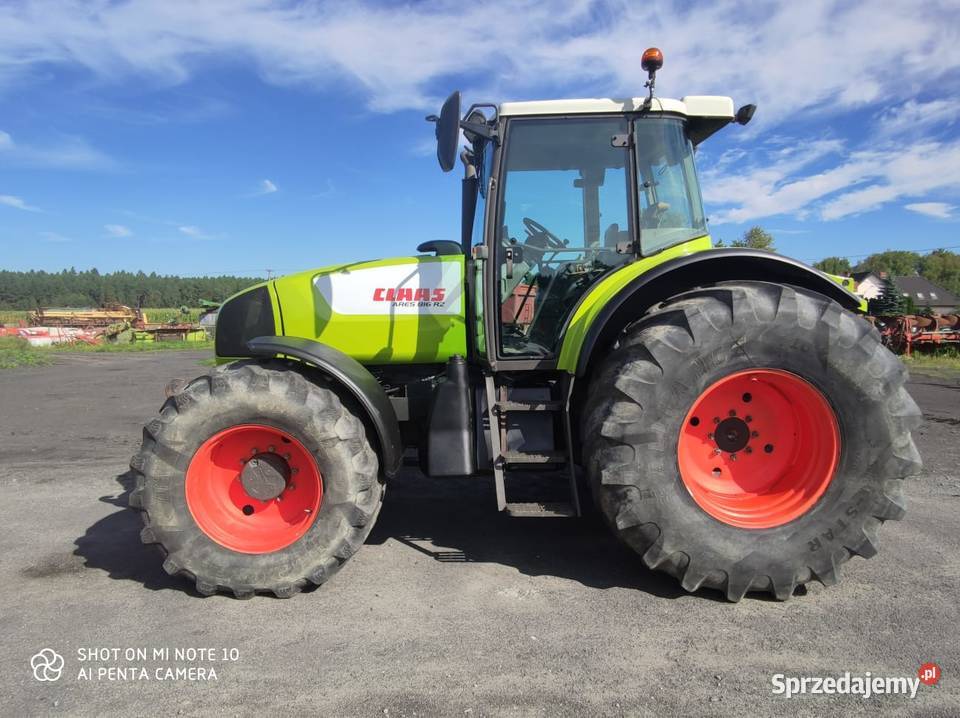Claas Ares 816 z Tuzemsilnik John Deere moc 165 Rewers elektrohydrauliczny pomorskie Czersk
