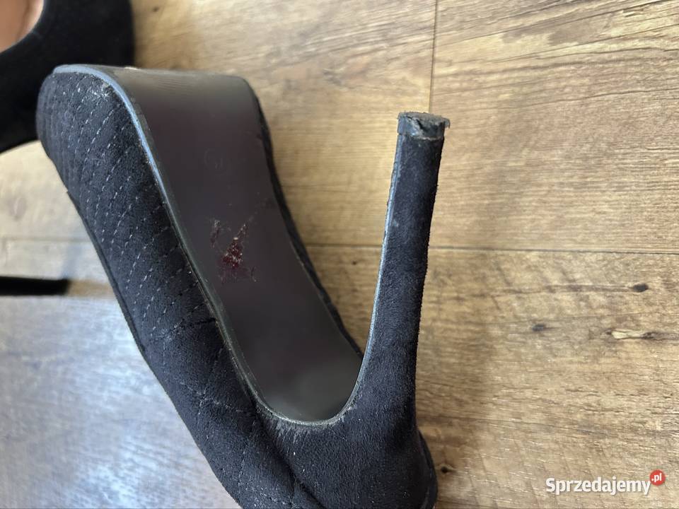 Buty na obcasie 37 czółenka koturny Wyszków