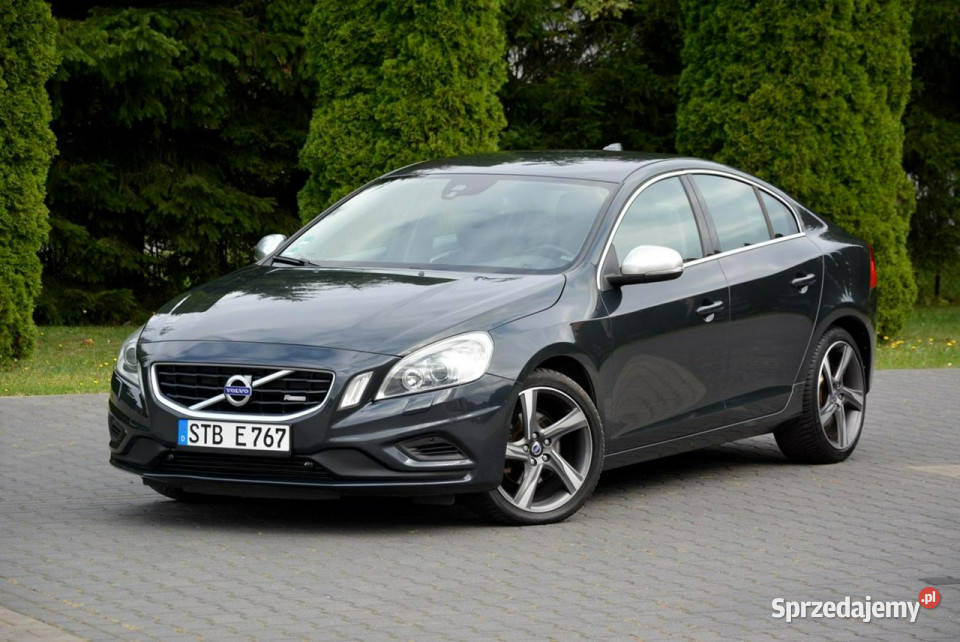 Volvo S60 RDesign Duża Navi Skóry Led lakier metallic mazowieckie Ostrów Mazowiecka