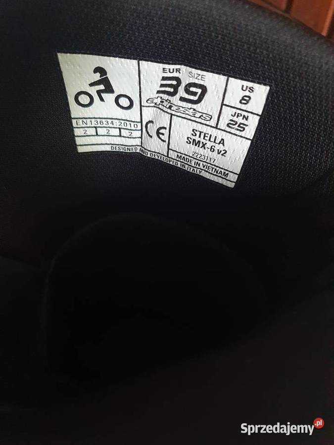 Buty motocyklowe alinestars r39