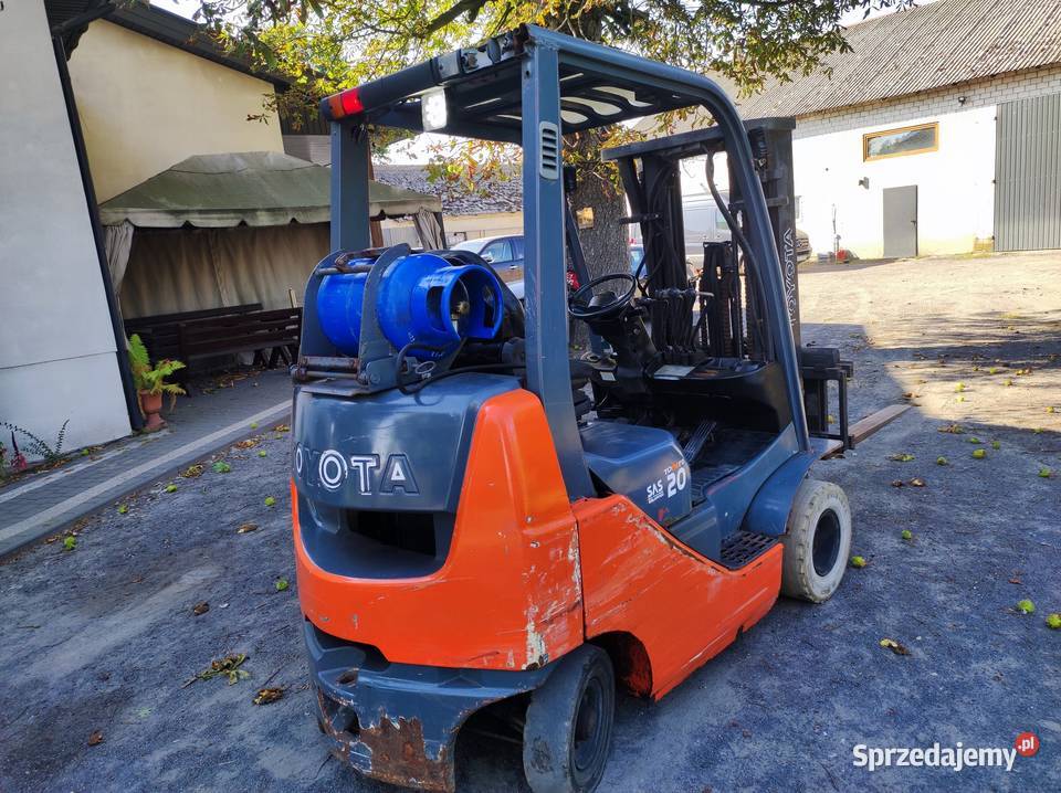 Toyota 028FGKF20 Wózek widłowy Triplex Toyota Złoczew