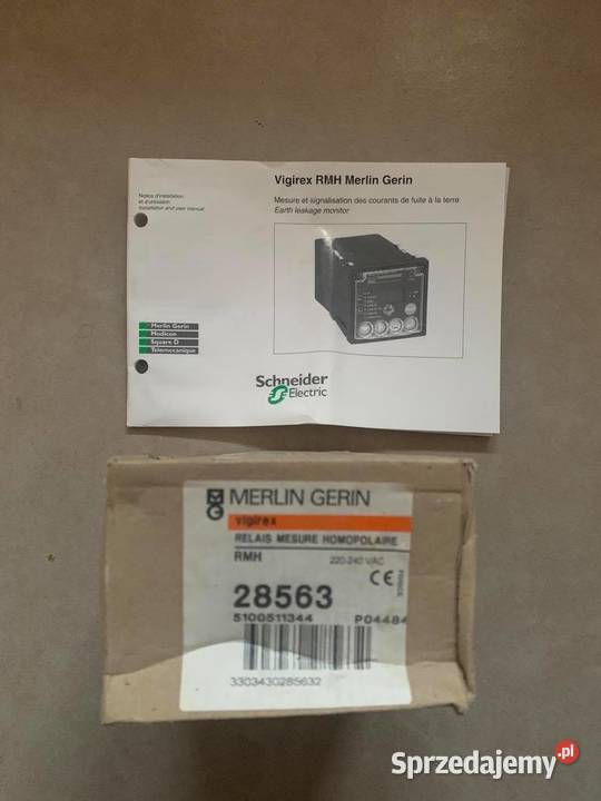 Merlin Gerin vigirex RMH mazowieckie