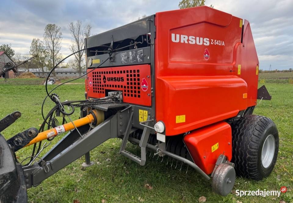 Prasa belująca Ursus Z543A 2016 siatkasznurek Rolujące (belujące) Łowicz sprzedam