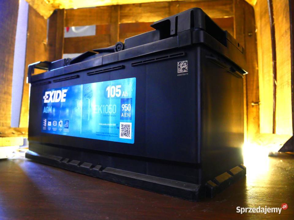 Akumulator EXIDE AGM STARTSTOP EK1060 106Ah 950A śląskie Bytom