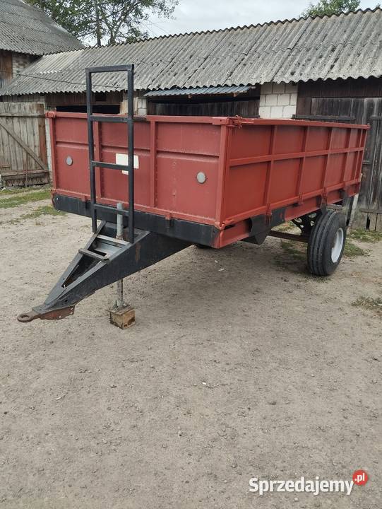 Przyczepa jednoosiowa 4t lubelskie Wierzbica