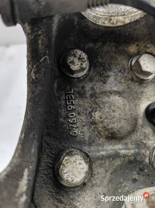 ZWROTNICA PIASTA LEWY PRZÓD 25D BMW E61 9760953L Piasty i łożyska kół