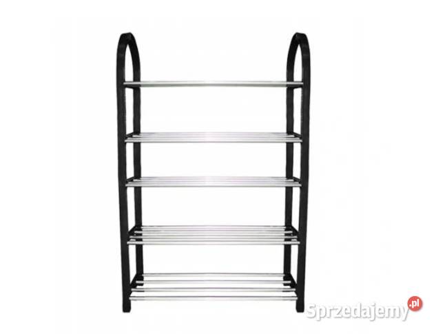 Szafka na buty Rossner 42 x 73 x 19 czarny Półki Gliwice