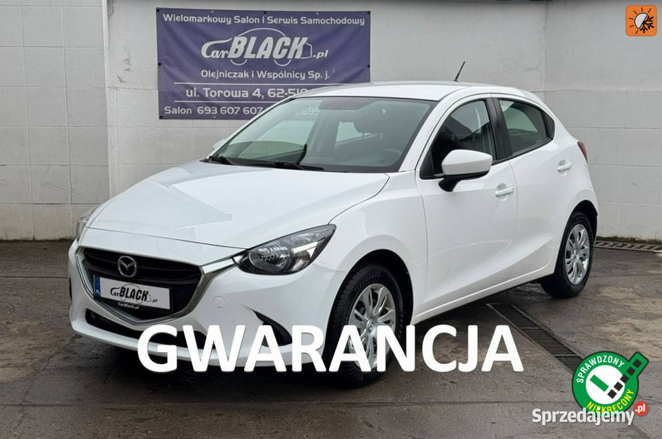 Mazda 2 PROMOCJA cenowa Pisemna Gwarancja 12 elektryczne lusterka Konin