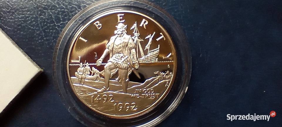 Stare monety 12 dolara 1992 S USA Lesko