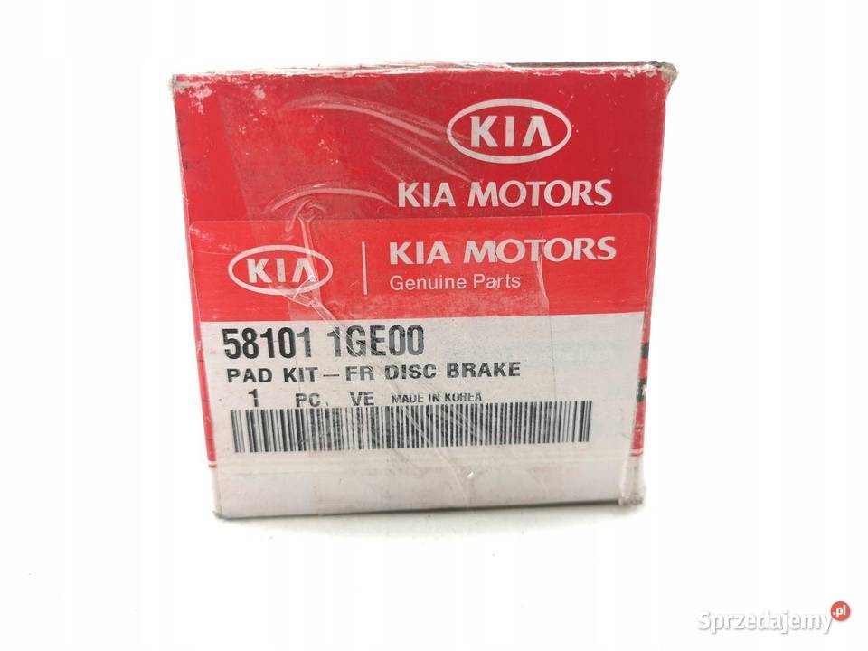 KLOCKI HAMULCOWE PRZÓD KIA RIO HYUNDAI i20 Części samochodowe lubelskie
