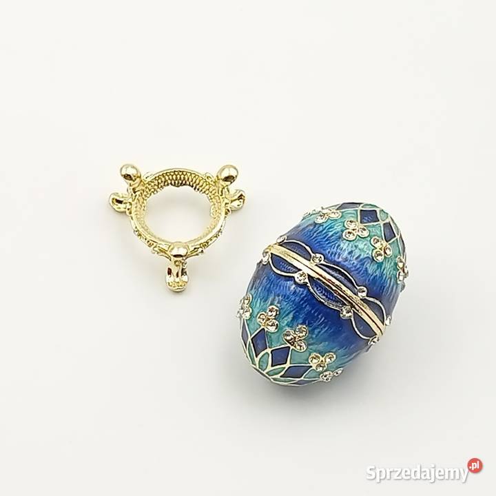 Jajko jajo faberge pojemniki szkatułka Zawiercie