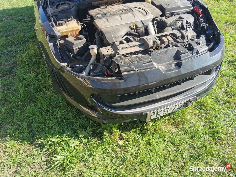 peugeot 407 coupe zderzak tylny z czujnikami sprzedam
